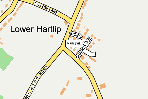 ME9 7HU map - OS OpenMap – Local (Ordnance Survey) ME9 7HU map - OS OpenMap – Local (Ordnance Survey)