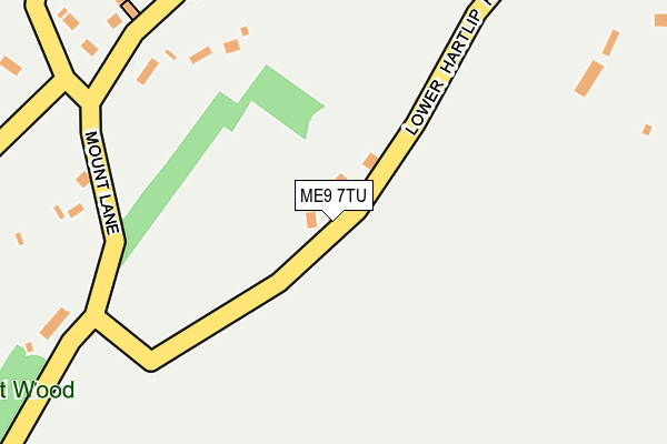 ME9 7TU map - OS OpenMap – Local (Ordnance Survey) ME9 7TU map - OS OpenMap – Local (Ordnance Survey)