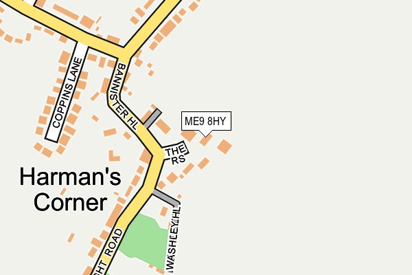 ME9 8HY map - OS OpenMap – Local (Ordnance Survey) ME9 8HY map - OS OpenMap – Local (Ordnance Survey)