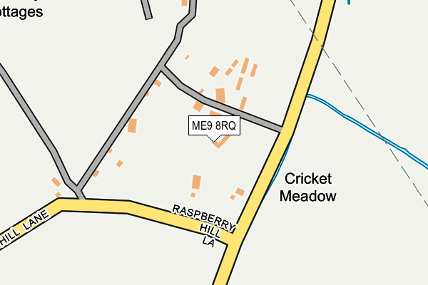 ME9 8RQ map - OS OpenMap – Local (Ordnance Survey) ME9 8RQ map - OS OpenMap – Local (Ordnance Survey)