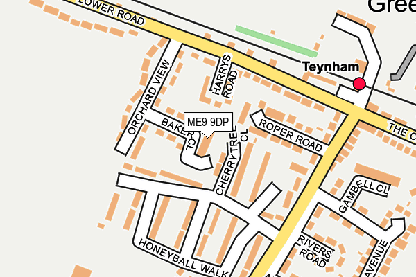 ME9 9DP map - OS OpenMap – Local (Ordnance Survey) ME9 9DP map - OS OpenMap – Local (Ordnance Survey)