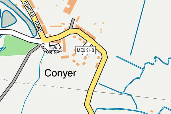 ME9 9HB map - OS OpenMap – Local (Ordnance Survey) ME9 9HB map - OS OpenMap – Local (Ordnance Survey)