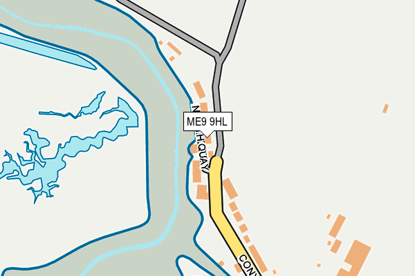 ME9 9HL map - OS OpenMap – Local (Ordnance Survey) ME9 9HL map - OS OpenMap – Local (Ordnance Survey)