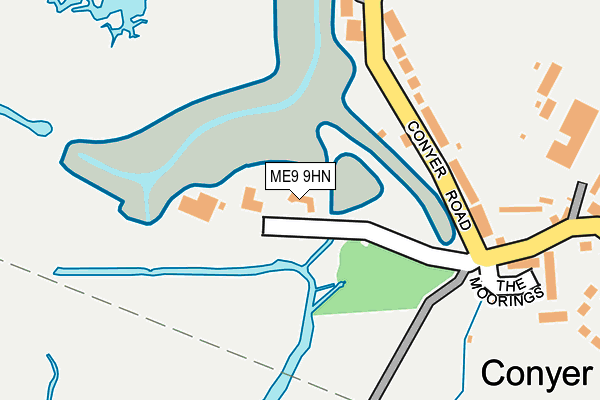 ME9 9HN map - OS OpenMap – Local (Ordnance Survey) ME9 9HN map - OS OpenMap – Local (Ordnance Survey)