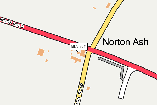 ME9 9JY map - OS OpenMap – Local (Ordnance Survey) ME9 9JY map - OS OpenMap – Local (Ordnance Survey)