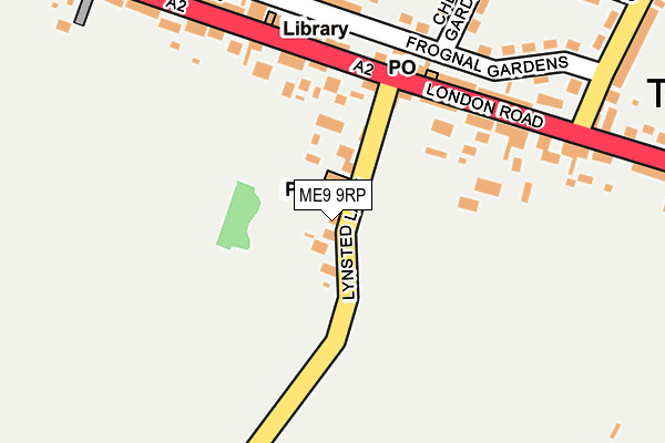 ME9 9RP map - OS OpenMap – Local (Ordnance Survey) ME9 9RP map - OS OpenMap – Local (Ordnance Survey)