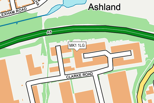 MK1 1LG map - OS OpenMap – Local (Ordnance Survey) MK1 1LG map - OS OpenMap – Local (Ordnance Survey)