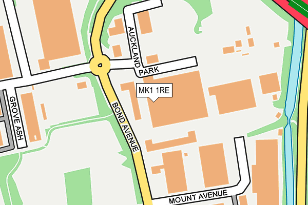 MK1 1RE map - OS OpenMap – Local (Ordnance Survey) MK1 1RE map - OS OpenMap – Local (Ordnance Survey)
