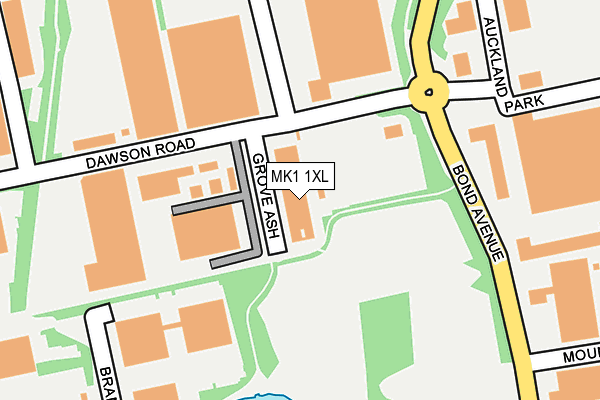 MK1 1XL map - OS OpenMap – Local (Ordnance Survey) MK1 1XL map - OS OpenMap – Local (Ordnance Survey)