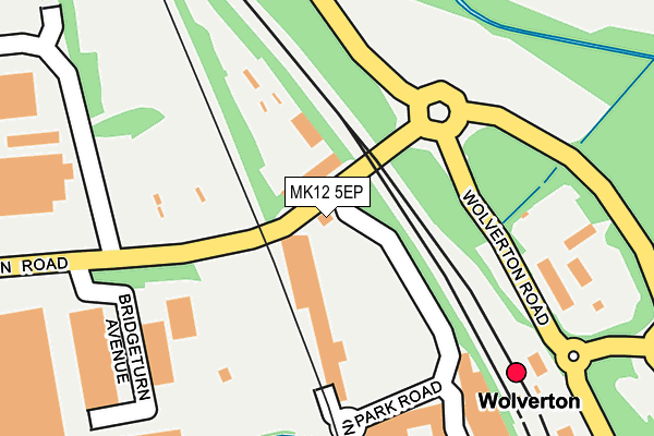 MK12 5EP map - OS OpenMap – Local (Ordnance Survey) MK12 5EP map - OS OpenMap – Local (Ordnance Survey)