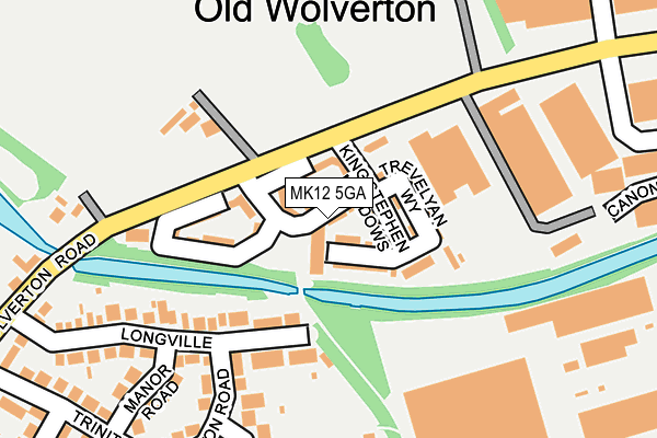 MK12 5GA map - OS OpenMap – Local (Ordnance Survey) MK12 5GA map - OS OpenMap – Local (Ordnance Survey)