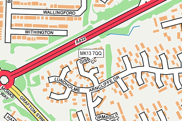 MK13 7QQ map - OS OpenMap – Local (Ordnance Survey) MK13 7QQ map - OS OpenMap – Local (Ordnance Survey)