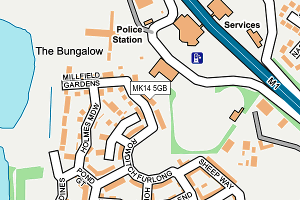 MK14 5GB map - OS OpenMap – Local (Ordnance Survey) MK14 5GB map - OS OpenMap – Local (Ordnance Survey)
