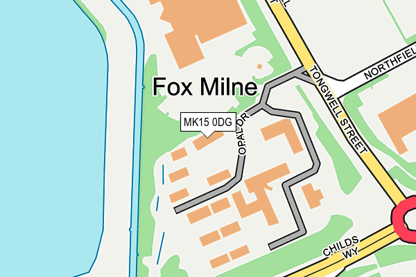 MK15 0DG map - OS OpenMap – Local (Ordnance Survey) MK15 0DG map - OS OpenMap – Local (Ordnance Survey)
