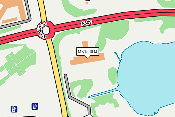 MK15 0DJ map - OS OpenMap – Local (Ordnance Survey) MK15 0DJ map - OS OpenMap – Local (Ordnance Survey)