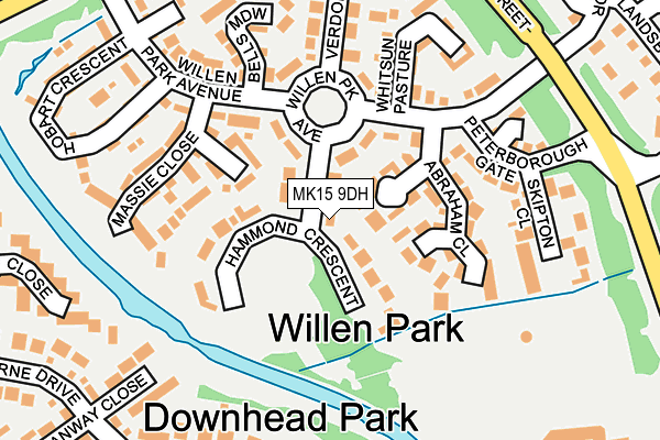 MK15 9DH map - OS OpenMap – Local (Ordnance Survey) MK15 9DH map - OS OpenMap – Local (Ordnance Survey)