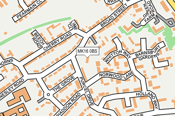 MK16 0BS map - OS OpenMap – Local (Ordnance Survey) MK16 0BS map - OS OpenMap – Local (Ordnance Survey)