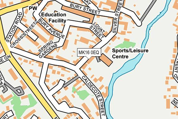 MK16 0EQ map - OS OpenMap – Local (Ordnance Survey) MK16 0EQ map - OS OpenMap – Local (Ordnance Survey)