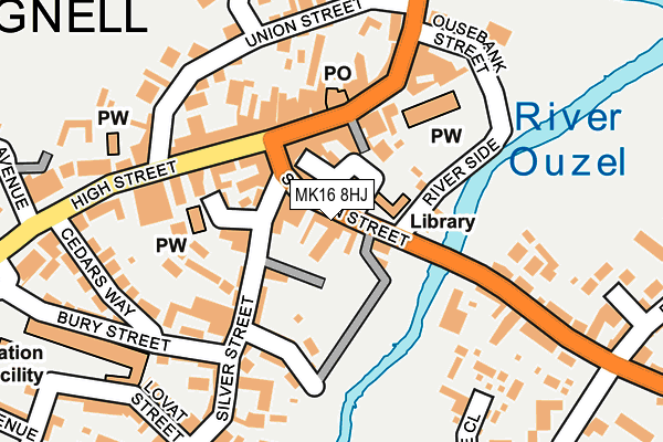 MK16 8HJ map - OS OpenMap – Local (Ordnance Survey) MK16 8HJ map - OS OpenMap – Local (Ordnance Survey)