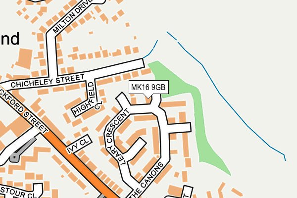 MK16 9GB map - OS OpenMap – Local (Ordnance Survey) MK16 9GB map - OS OpenMap – Local (Ordnance Survey)