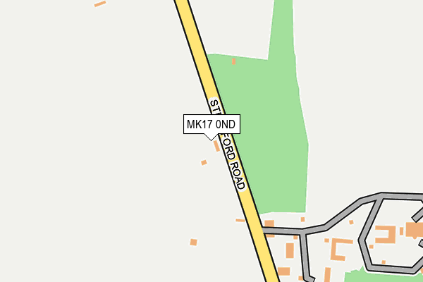 MK17 0ND map - OS OpenMap – Local (Ordnance Survey) MK17 0ND map - OS OpenMap – Local (Ordnance Survey)