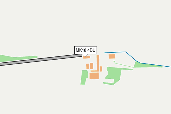 MK18 4DU map - OS OpenMap – Local (Ordnance Survey) MK18 4DU map - OS OpenMap – Local (Ordnance Survey)