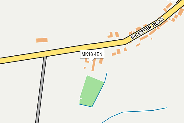 MK18 4EN map - OS OpenMap – Local (Ordnance Survey) MK18 4EN map - OS OpenMap – Local (Ordnance Survey)