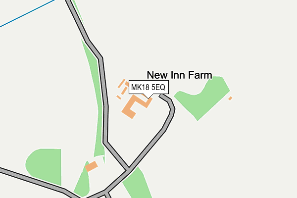 MK18 5EQ map - OS OpenMap – Local (Ordnance Survey)