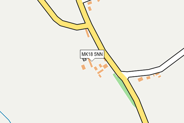 MK18 5NN map - OS OpenMap – Local (Ordnance Survey) MK18 5NN map - OS OpenMap – Local (Ordnance Survey)