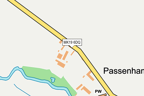 MK19 6DQ map - OS OpenMap – Local (Ordnance Survey) MK19 6DQ map - OS OpenMap – Local (Ordnance Survey)