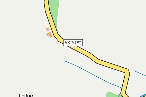 MK19 7ET map - OS OpenMap – Local (Ordnance Survey) MK19 7ET map - OS OpenMap – Local (Ordnance Survey)