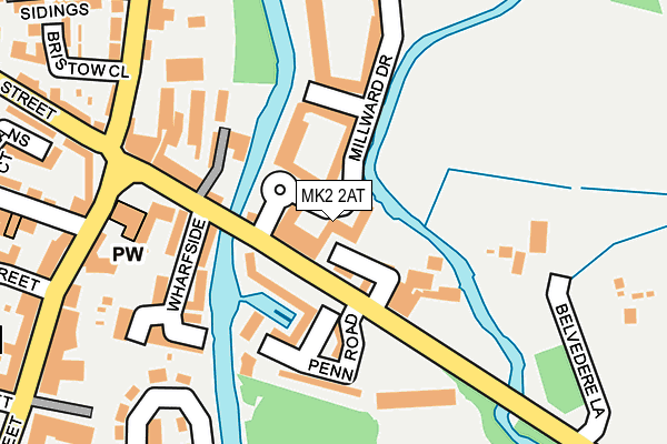 MK2 2AT map - OS OpenMap – Local (Ordnance Survey) MK2 2AT map - OS OpenMap – Local (Ordnance Survey)