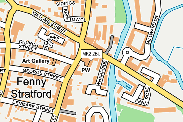 MK2 2BU map - OS OpenMap – Local (Ordnance Survey) MK2 2BU map - OS OpenMap – Local (Ordnance Survey)