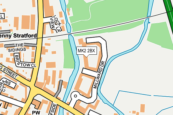 MK2 2BX map - OS OpenMap – Local (Ordnance Survey) MK2 2BX map - OS OpenMap – Local (Ordnance Survey)