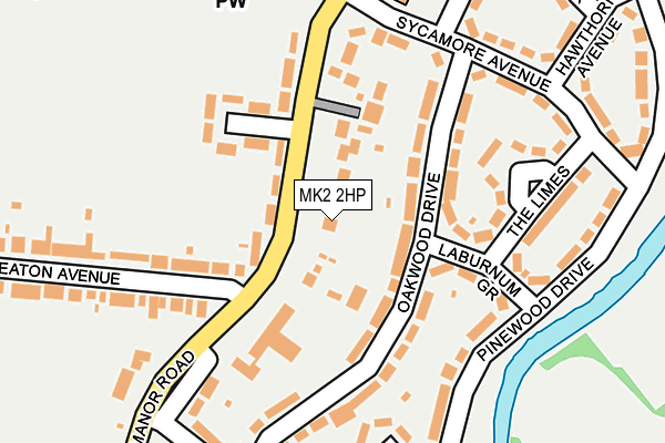 MK2 2HP map - OS OpenMap – Local (Ordnance Survey) MK2 2HP map - OS OpenMap – Local (Ordnance Survey)