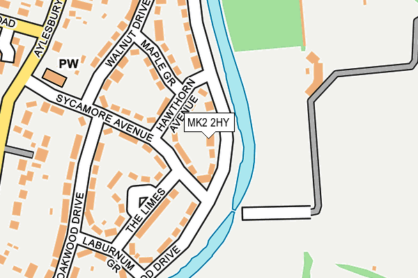 MK2 2HY map - OS OpenMap – Local (Ordnance Survey) MK2 2HY map - OS OpenMap – Local (Ordnance Survey)