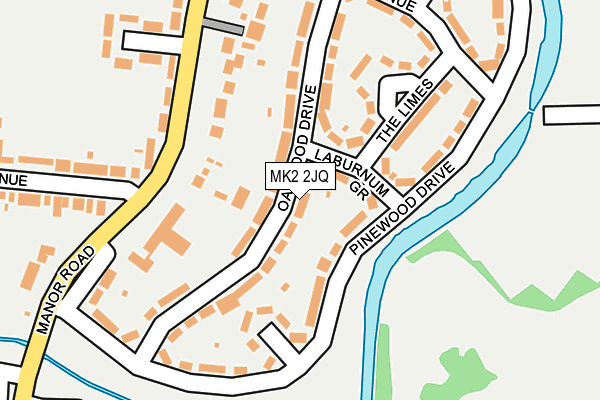 MK2 2JQ map - OS OpenMap – Local (Ordnance Survey) MK2 2JQ map - OS OpenMap – Local (Ordnance Survey)