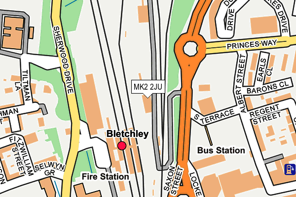 MK2 2JU map - OS OpenMap – Local (Ordnance Survey) MK2 2JU map - OS OpenMap – Local (Ordnance Survey)