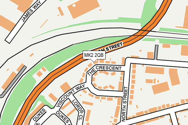 MK2 2QB map - OS OpenMap – Local (Ordnance Survey) MK2 2QB map - OS OpenMap – Local (Ordnance Survey)