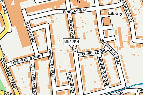 MK2 2RN map - OS OpenMap – Local (Ordnance Survey) MK2 2RN map - OS OpenMap – Local (Ordnance Survey)