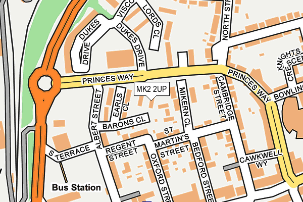 MK2 2UP map - OS OpenMap – Local (Ordnance Survey) MK2 2UP map - OS OpenMap – Local (Ordnance Survey)