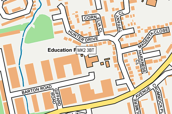 MK2 3BT map - OS OpenMap – Local (Ordnance Survey) MK2 3BT map - OS OpenMap – Local (Ordnance Survey)