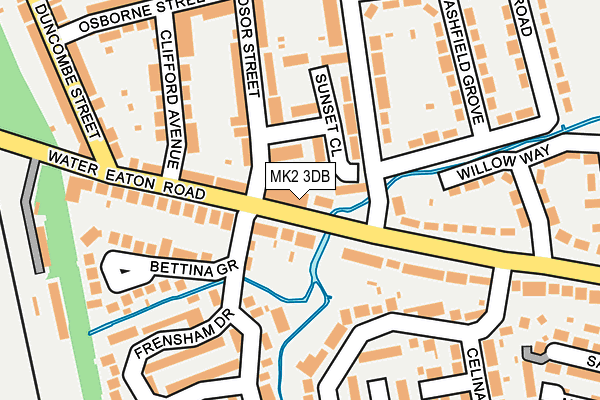 MK2 3DB map - OS OpenMap – Local (Ordnance Survey) MK2 3DB map - OS OpenMap – Local (Ordnance Survey)