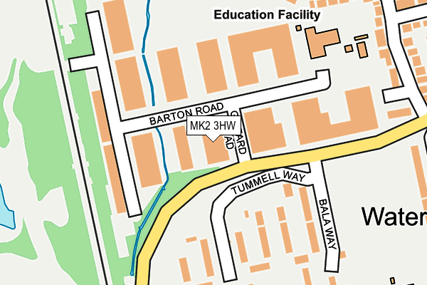 MK2 3HW map - OS OpenMap – Local (Ordnance Survey) MK2 3HW map - OS OpenMap – Local (Ordnance Survey)