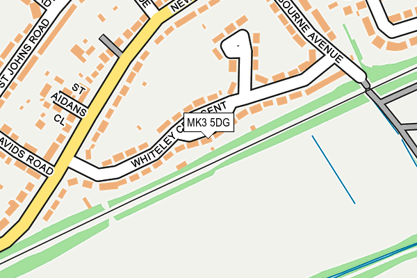 MK3 5DG map - OS OpenMap – Local (Ordnance Survey) MK3 5DG map - OS OpenMap – Local (Ordnance Survey)