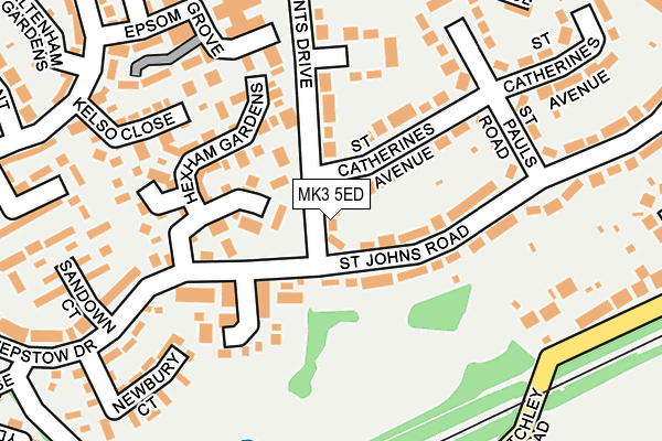 MK3 5ED map - OS OpenMap – Local (Ordnance Survey) MK3 5ED map - OS OpenMap – Local (Ordnance Survey)