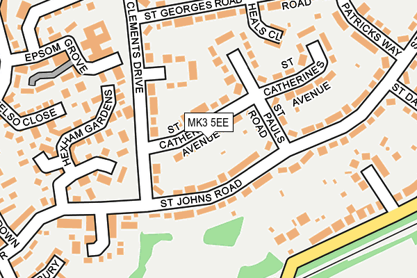 MK3 5EE map - OS OpenMap – Local (Ordnance Survey) MK3 5EE map - OS OpenMap – Local (Ordnance Survey)