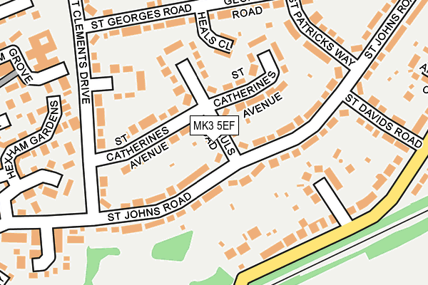 MK3 5EF map - OS OpenMap – Local (Ordnance Survey) MK3 5EF map - OS OpenMap – Local (Ordnance Survey)