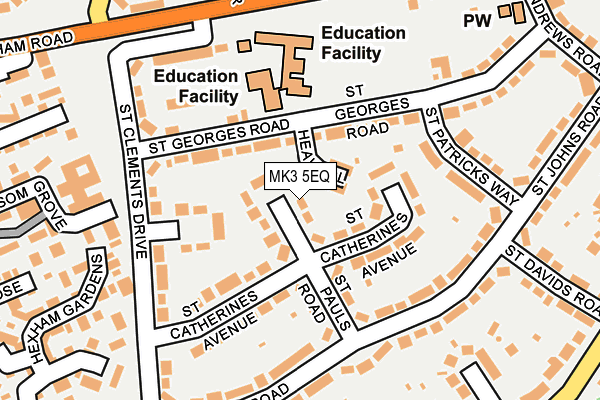MK3 5EQ map - OS OpenMap – Local (Ordnance Survey) MK3 5EQ map - OS OpenMap – Local (Ordnance Survey)