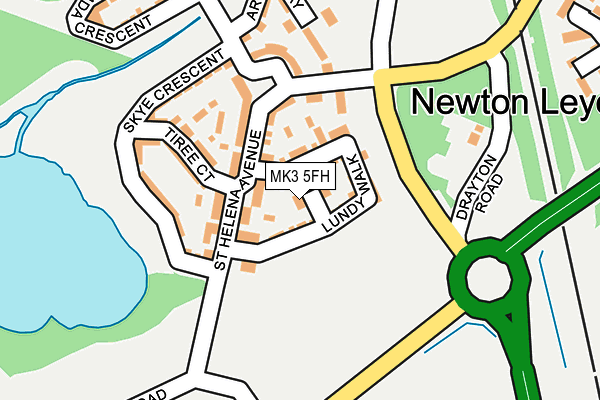 MK3 5FH map - OS OpenMap – Local (Ordnance Survey) MK3 5FH map - OS OpenMap – Local (Ordnance Survey)